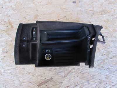 BMW Center Console Tray Storage Compartment Trunk Lock Auxiliary Input 51169206729 F10 528i 535i 550i2